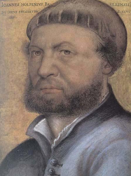 Hans holbein the younger Self-Portrait oil painting picture